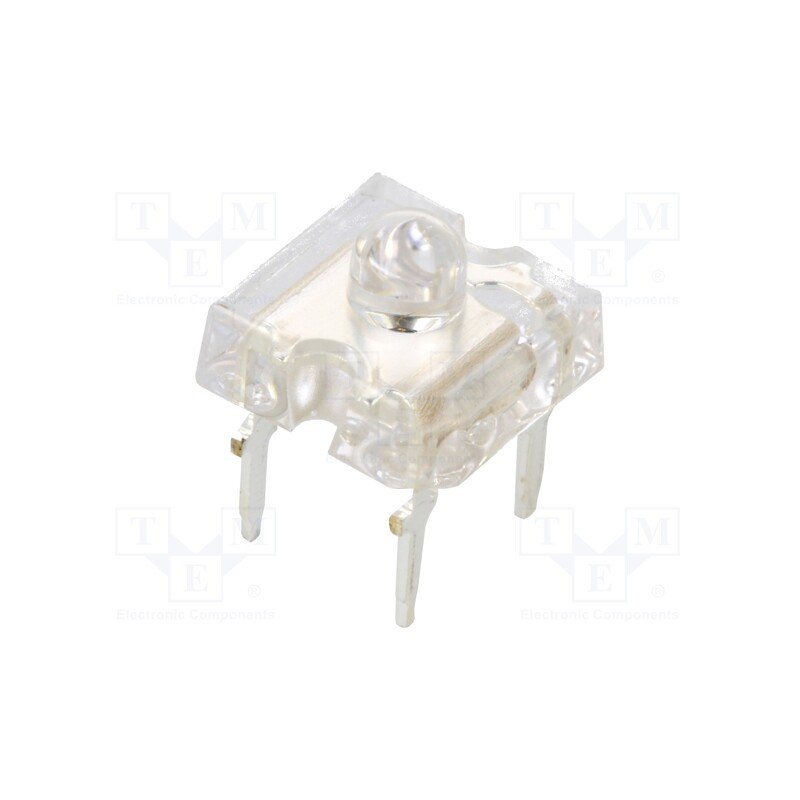 10 pcs : OSI5LAZB31P - LED Super Flux IR, 7.62x7.62mm, 30°, Front: convex, 100mA, 40mW/sr