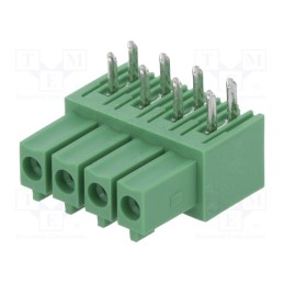 10 pcs : 15EDGA-3.5-04P-14-00AH - Pluggable terminal block, 3.5mm, ways: 4, angled 90°, socket, THT