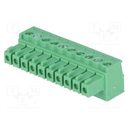 10 pcs : 15EDGK-3.5-10P-14-00AH - Pluggable terminal block, 3.5mm, ways: 10, straight, plug, female