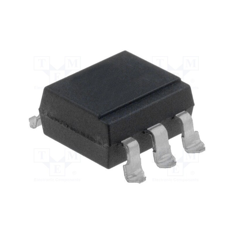 10 pcs : IS622XSM - Optotriac, 5.3kV, Uout: 600V, zero voltage crossing driver, Ch: 1