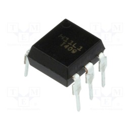 10 pcs : H11L1 - Optocoupler, THT, Ch: 1, OUT: logic, DIP6, H11L1