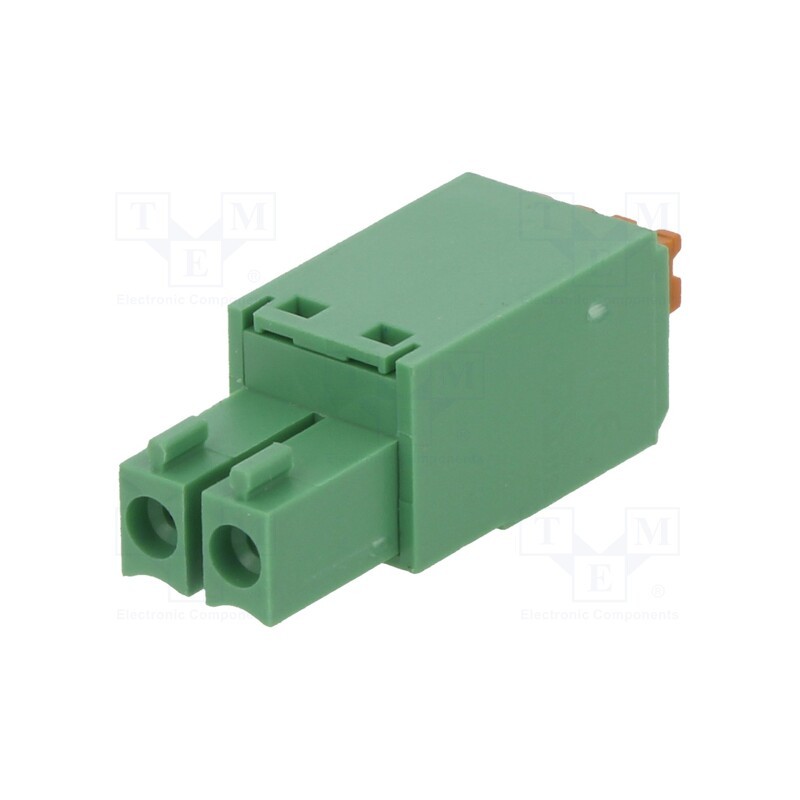 10 pcs : 15EDGKN-3.5-02P-14-1000AH - Pluggable terminal block, 3.5mm, ways: 2, straight, plug, female