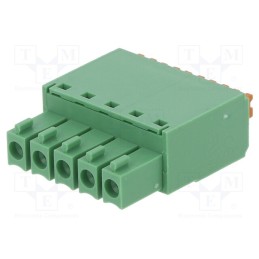 10 pcs : 15EDGKN-3.5-05P-14-1000AH - Pluggable terminal block, 3.5mm, ways: 5, straight, plug, female