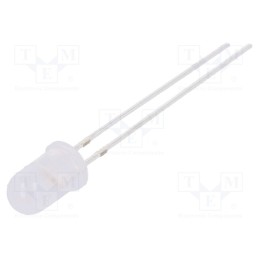 10 pcs : NTE30113 - LED, 5mm, yellow/yellow green, 45°, Front: convex, No.of term: 2