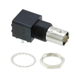 2 pcs - Molex 73138 Series, jack Through Hole BNC Connector, 50Ω, Through Hole Termination, Straight Body