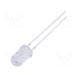 10 pcs : OSV4DL5A31A-5V - LED, UV, 30°, 12÷20mA, P: 150mW, 390÷400nm, 5VDC, THT, Front: convex