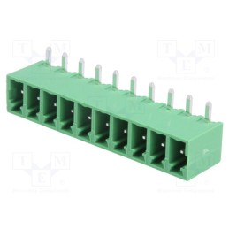 10 pcs : 15EDGRC-3.81-10P-14-00A(H) - Pluggable terminal block, 3.81mm, ways: 10, angled 90°, socket
