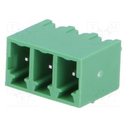 10 pcs : 15EDGVC-3.81-03P-14-00A(H) - Pluggable terminal block, 3.81mm, ways: 3, straight, socket, male