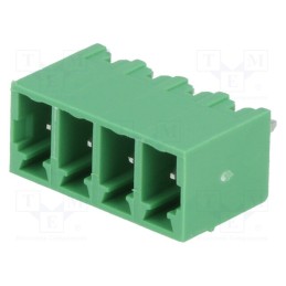 10 pcs : 15EDGVC-3.81-04P-14-00A(H) - Pluggable terminal block, 3.81mm, ways: 4, straight, socket, male