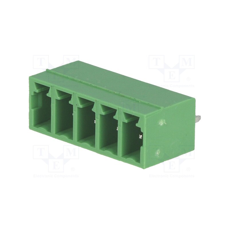 10 pcs : 15EDGVC-3.81-05P-14-00A(H) - Pluggable terminal block, 3.81mm, ways: 5, straight, socket, male