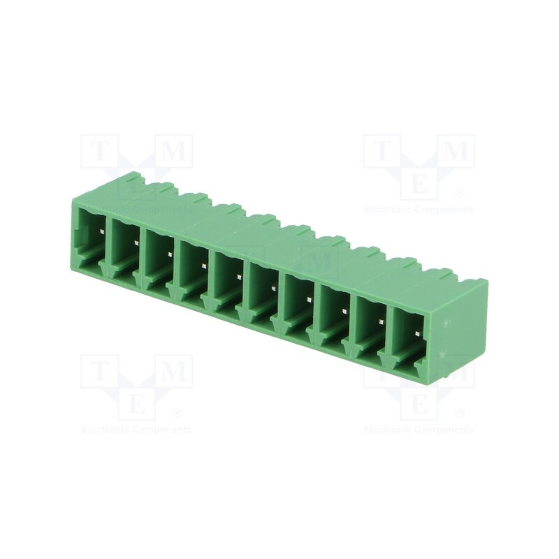 10 pcs : 15EDGVC-3.81-10P-14-00A(H) - Pluggable terminal block, 3.81mm, ways: 10, straight, socket, male