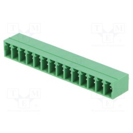 10 pcs : 15EDGVC-3.81-14P-14-00A(H) - Pluggable terminal block, 3.81mm, ways: 14, straight, socket, male
