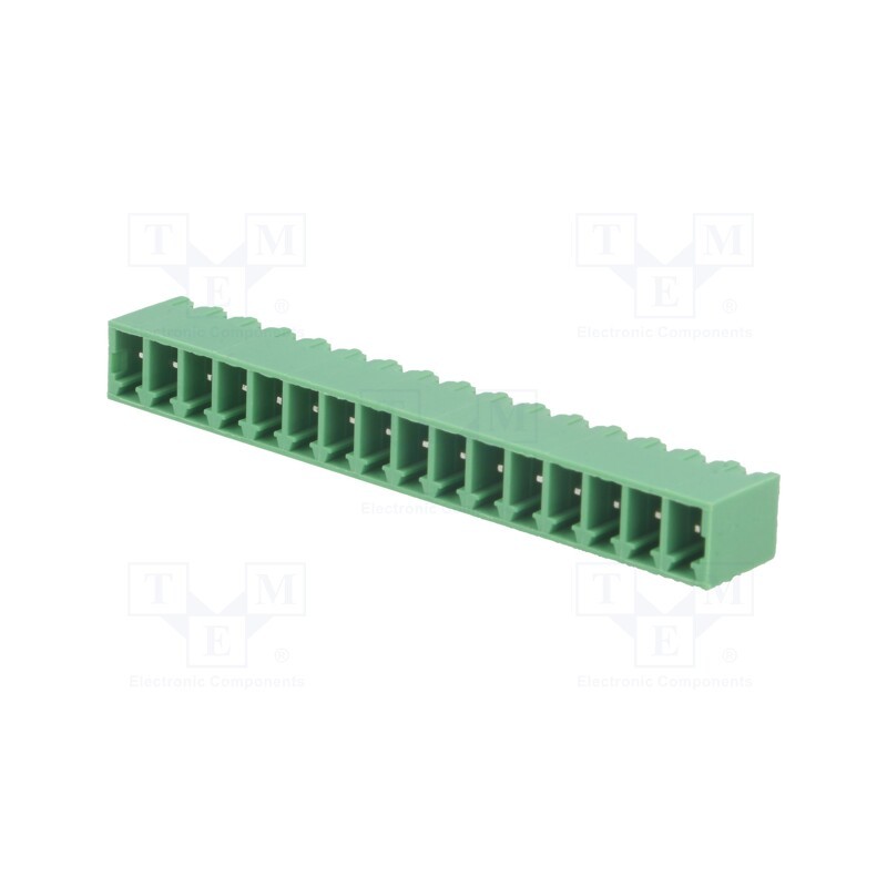 10 pcs : 15EDGVC-3.81-16P-14-00A(H) - Pluggable terminal block, 3.81mm, ways: 16, straight, socket, male
