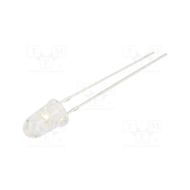 10 pcs : OSV3SL5201A - LED, UV, 8°, 20mA, P: 114mW, 380÷390nm, 3÷3.8VDC, THT