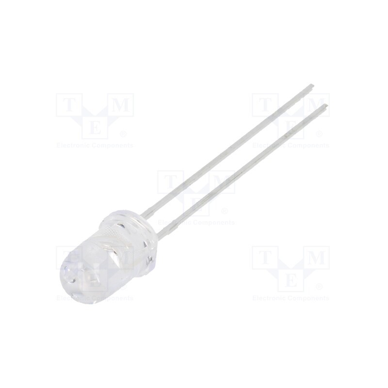 10 pcs : SSL-LX5093SYC - LED, 5mm, yellow, 1000mcd, 30°, Front: convex, 2.1÷2.5V, -40÷85°C