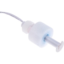 1 pcs - RS PRO Vertical PP Float Switch, Float, 300mm Cable, Direct Load, 140V ac Max, 200V dc Max