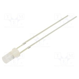 10 pcs : OST1MA3NE2A - LED, RGB, tricolour, 140°, 3.8÷5V, 20mA, Lens: white,diffused, round