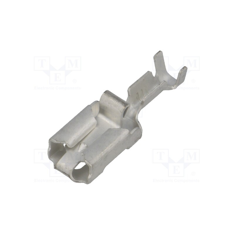 10 pcs : 160773-3 - Terminal: flat, 6.3mm, 0.8mm, female, 0.5÷1.5mm2, crimped, straight