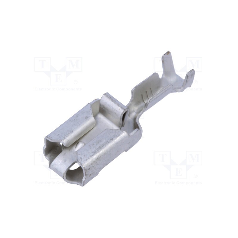 10 pcs : 160773-4 - Terminal: flat, 6.3mm, 0.8mm, female, 0.5÷1.5mm2, crimped, straight