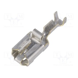 20 pcs : 160773-6 - Terminal: flat, 6.3mm, 0.8mm, female, 0.5÷1.5mm2, crimped, straight