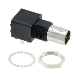 2 pcs - Molex 73100 Series, jack Through Hole BNC Connector, 75Ω, Through Hole Termination, Right Angle Body