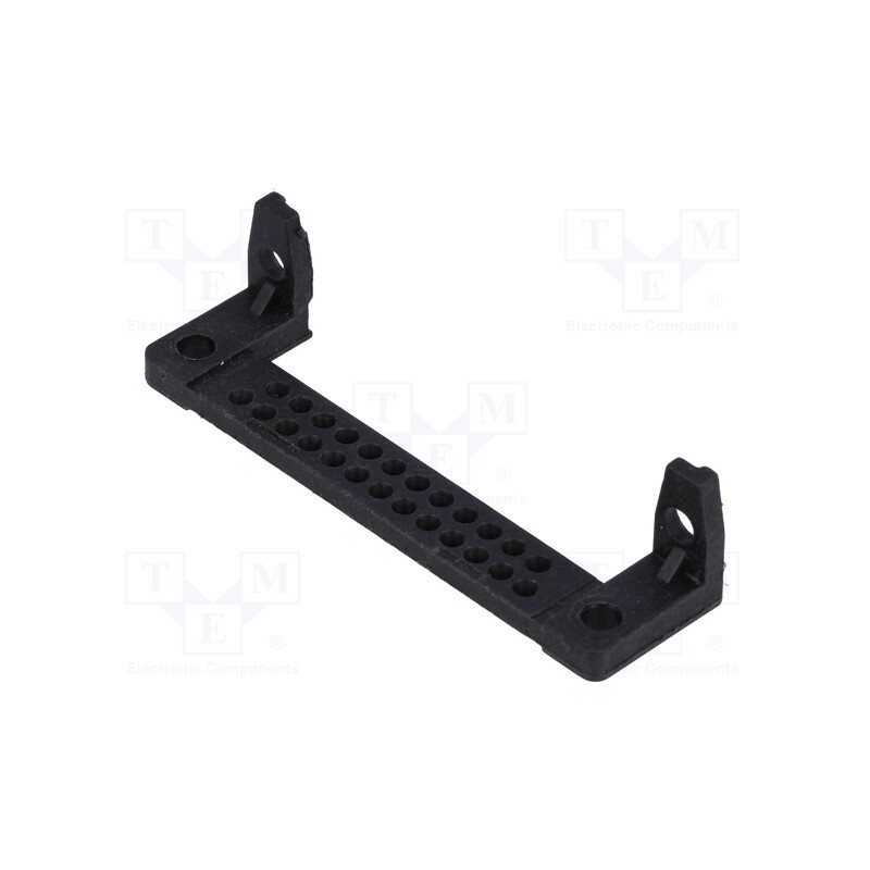 10 pcs : 160X10089X - Protection, PIN: 25, angled 90°, A: 53mm, B: 47mm, C: 7.4mm, D: 10.7mm