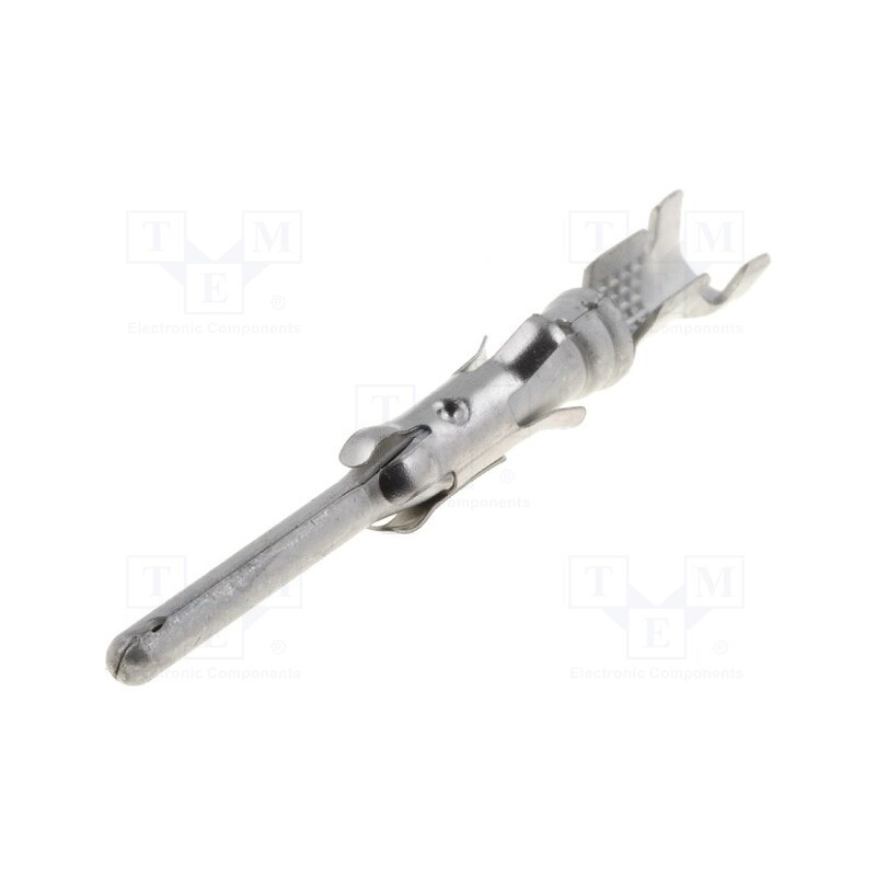 10 pcs : 163082-1 - Contact, male, 16, brass, tinned, 0.75÷1.5mm2, 18AWG÷16AWG, bulk