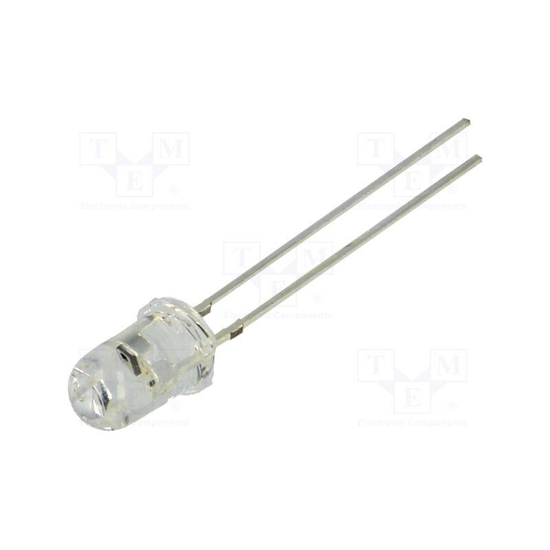 10 pcs : LL-F506RGBC2E-F2 - LED, 5mm, RGB, blinking,tricolour, 30°, 2.5÷5.5V, 20mA