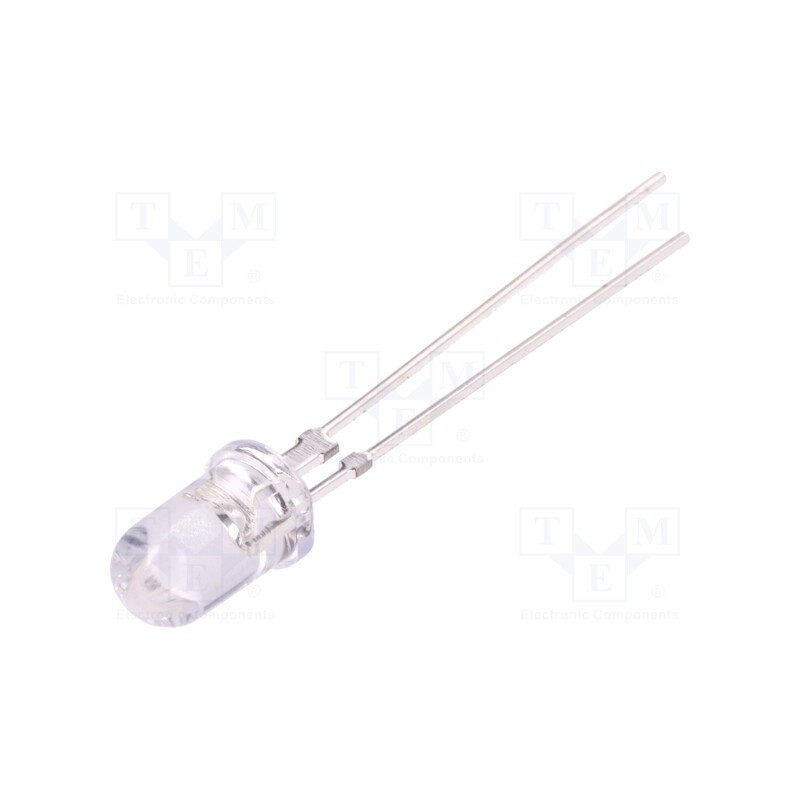 10 pcs : OSI5CA5111Y - IR transmitter, 5mm, transparent, 60mW, 15°, λp max: 940nm, THT