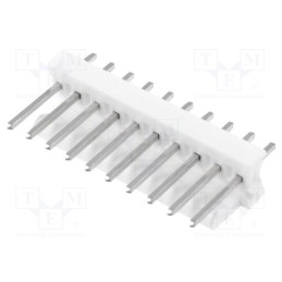 10 pcs : 1-640456-0 - Socket, wire-board, male, PIN: 10, 2.54mm, THT, MTA-100, tinned