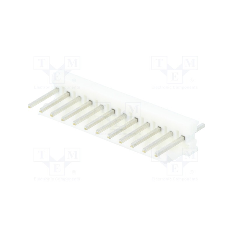 10 pcs : 1-640456-2 - Socket, wire-board, male, PIN: 12, 2.54mm, THT, MTA-100, tinned