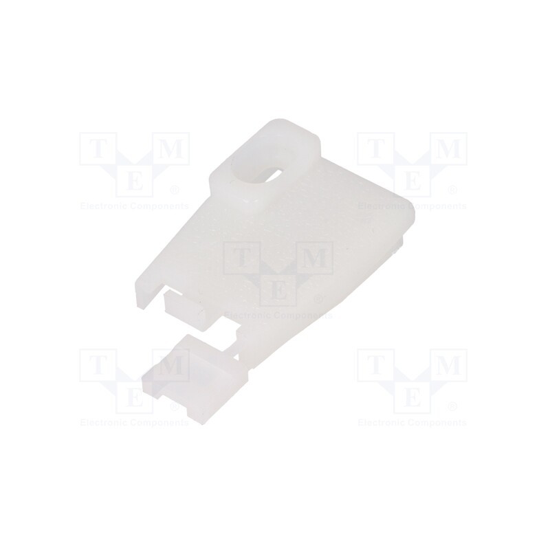 10 pcs : 1-640719-0 - Cable hood and fastener, Universal MATE-N-LOK, 6.35mm, PIN: 2