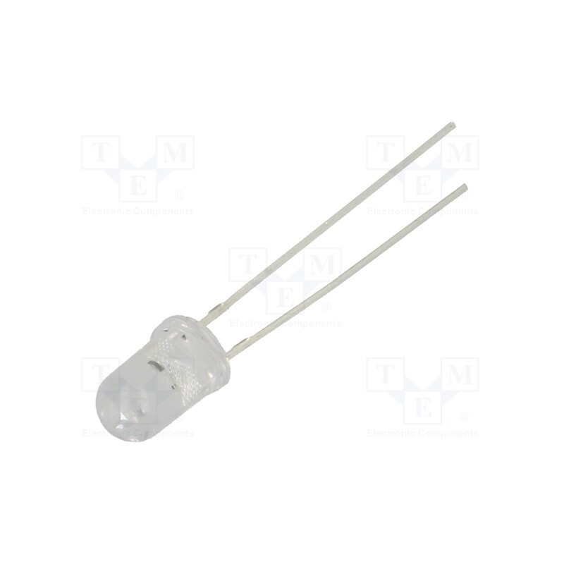 10 pcs : LL-F506RGBC2E-F1 - LED, 5mm, RGB, blinking,tricolour, 30°, 3÷5.5V, 20mA, Front: convex