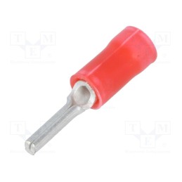 20 pcs : 165143 - Tip: wire pin, Ø: 1.8mm, 0.3÷1.42mm2, crimped, for cable, insulated
