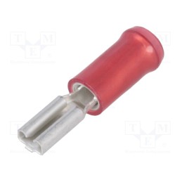 10 pcs : 165566-2 - Terminal: flat, 2.8mm, 0.8mm, female, 0.3÷1.5mm2, crimped, tinned