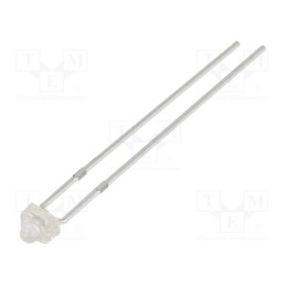 10 pcs : OSV4DL7331A - LED, UV, 30°, 20mA, P: 114mW, λd: 390÷400nm, 3÷3.8VDC, THT