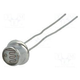 10 pcs : PGM5516-MP - Photoresistor, 90mW, 5÷10kΩ, 540nm, THT, 100VDC, ØLED: 5.5mm