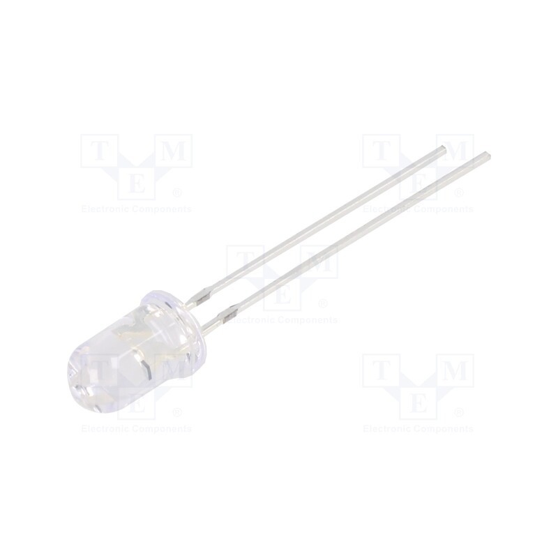 10 pcs : OSV2YL5A31A-CRLED14 - LED, UV-A, 30°, 14mA, 320mW, λd: 370÷380nm, 5÷20V, THT, Front: convex