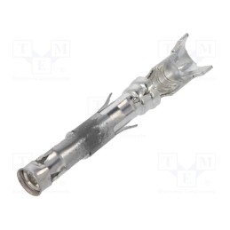 10 pcs : 1-66101-9 - Contact, female, 16, brass, tinned, 0.75÷1.5mm2, 18AWG÷16AWG, bulk