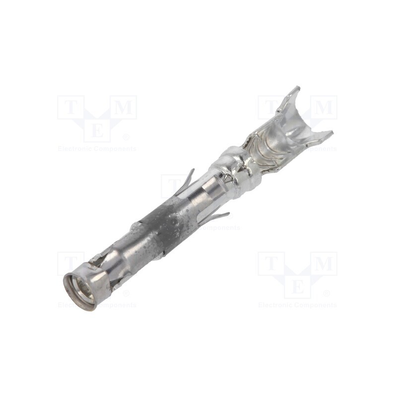 10 pcs : 1-66101-9 - Contact, female, 16, brass, tinned, 0.75÷1.5mm2, 18AWG÷16AWG, bulk