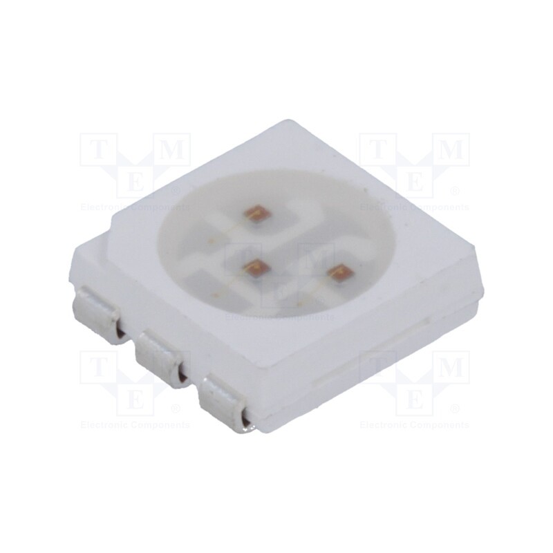 10 pcs : OS5RKTS4C1A - LED, SMD, 5060,PLCC6, red, 4200÷5800mcd, 5x5x1.5mm, 120°, 1.8÷2.6V