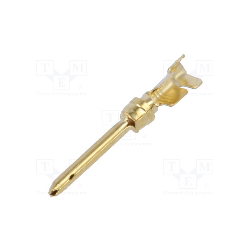 20 pcs : 1-66506-0 - Contact, male, 20, copper alloy, gold-plated, 0.2÷0.6mm2, crimped