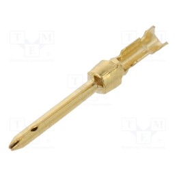 20 pcs : 1-66507-0 - Contact, male, 20, brass, gold-plated, 0.08÷0.2mm2, 28AWG÷24AWG