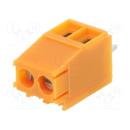 10 pcs : 1667750000 LM 3.50/02/90 3.2SN OR BX - PCB terminal block, angled 90°, 3.5mm, ways: 2, on PCBs, 1.5mm2