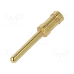 10 pcs : 16A-GM-4.0 - Contact, male, copper alloy, gold-plated, 4mm2, 12AWG, bulk, 16A
