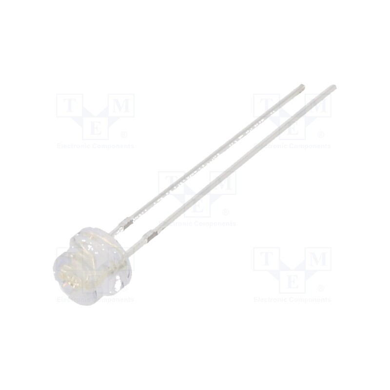 10 pcs : OSV1YL56A1A - LED, UV, 100°, 20mA, P: 114mW, 360÷370nm, 3÷3.8VDC, THT