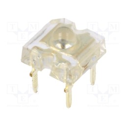 10 pcs : OSG59LZ141P - LED Super Flux, 7.62x7.62mm, green, 22000÷25000mcd, 40°, 70mA