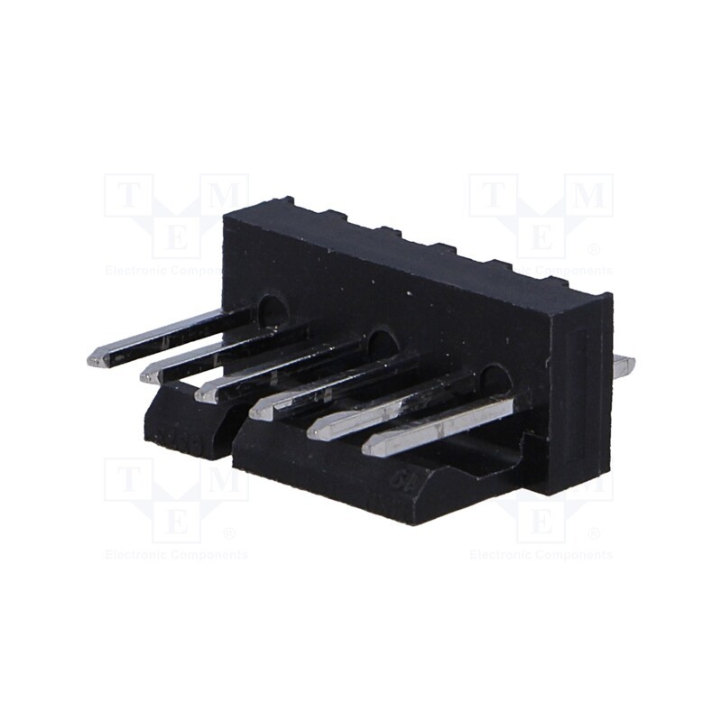 10 pcs : 1718560006 - Socket, wire-board, male, KK 254, 2.54mm, PIN: 6, snapped-in, THT