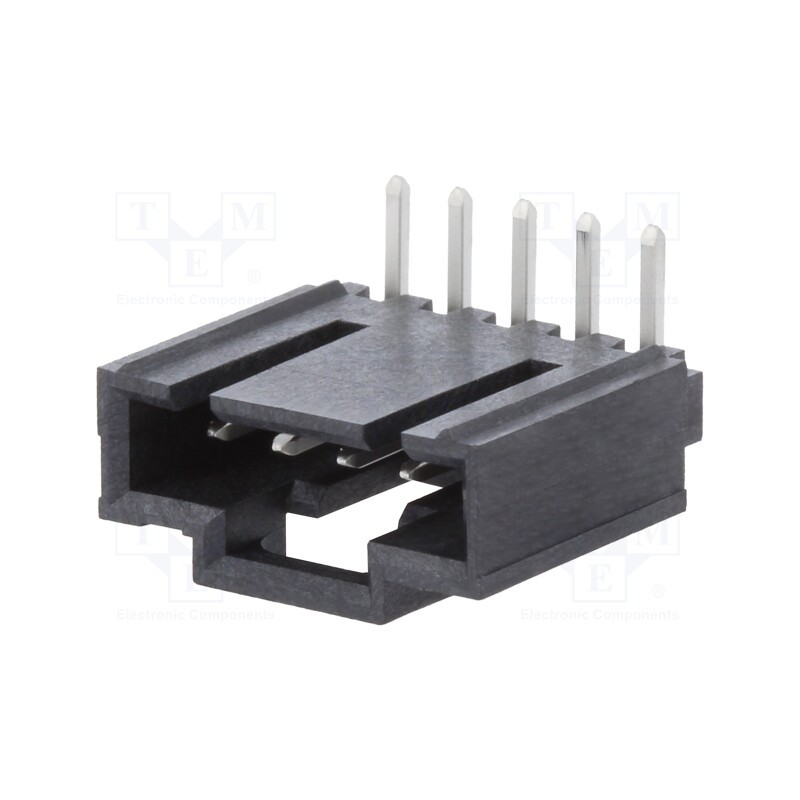 10 pcs : 1719740005 - Socket, wire-board, male, SL, 2.54mm, PIN: 5, THT, tinned, angled 90°