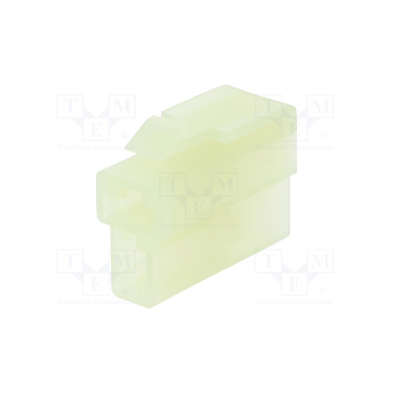 20 pcs : 172130-1 - Terminals cover, female, ways: 2, natural, FASTIN-FASTON